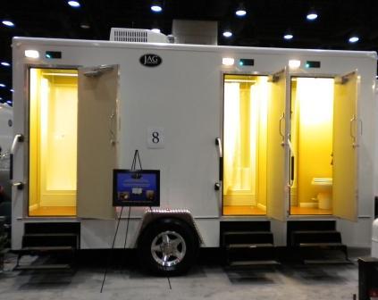 Mobile Shower Trailer Rentals With Private Stalls For Men's Rooms & Women's Rooms in North Carolina