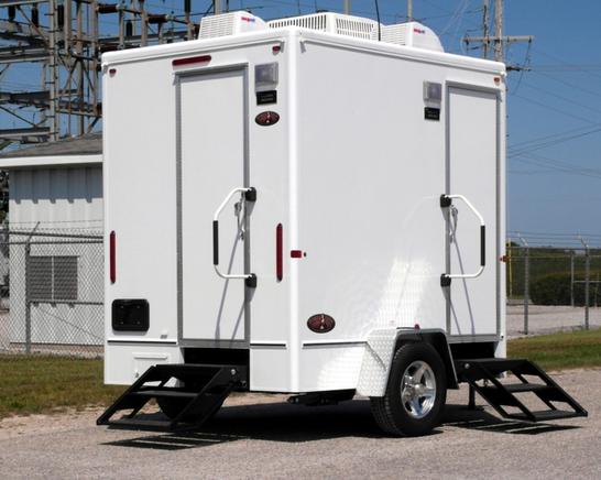 Small Bathroom Trailer Rentals For Homes & Businesses in North Carolina